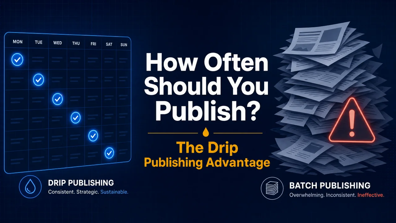 How often should you publish new pages for SEO