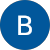 The letter B